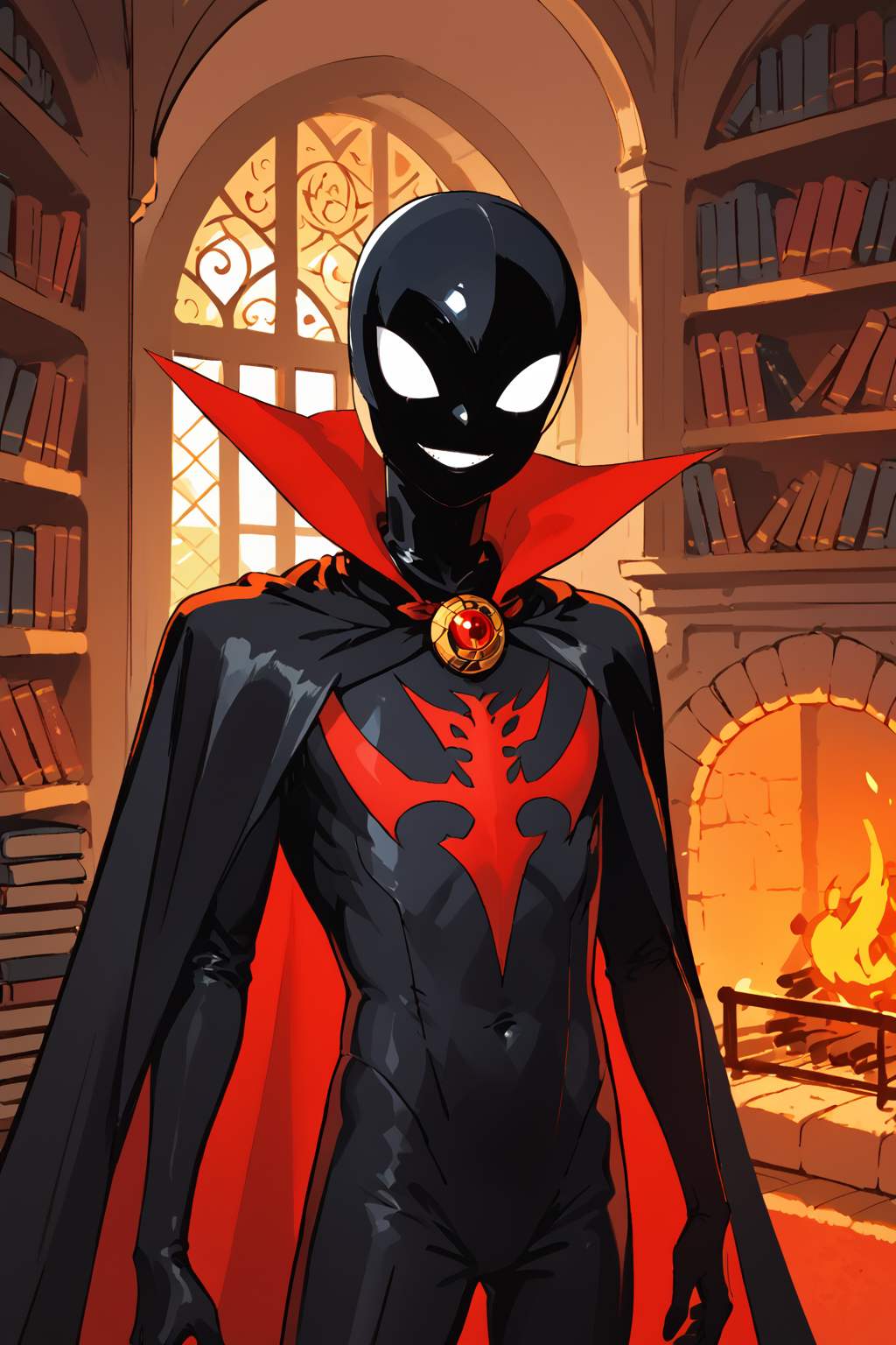 01159-2101178084-solo young male, black mask with white eyes, smile, short slim build, black bodysuit with red logo, black cape, high collar, gol.png